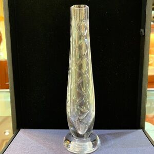 Waterford Crystal Clear Patterned Vase